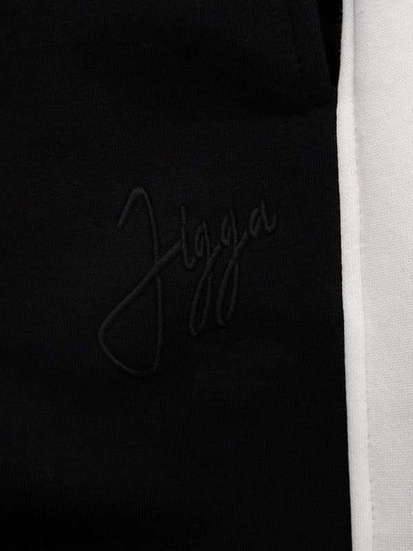 Jigga Wear Stripe Herre Sort Træningssæt M