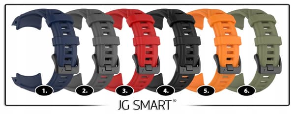 SILIKONEREM til GARMIN INSTINCT 3 50mm | Farver