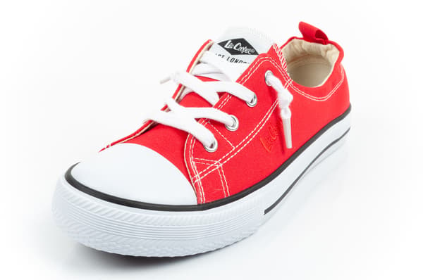 Lee Cooper Canvas Red [LCW-25-02-3298L] v. 37