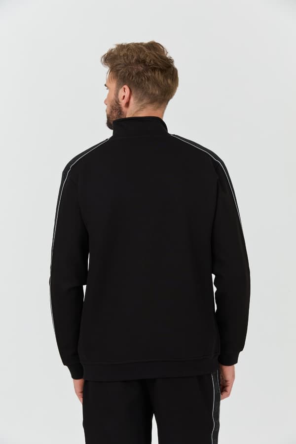 Guess Herre Sort Mickey Full Zip Sweatshirt L