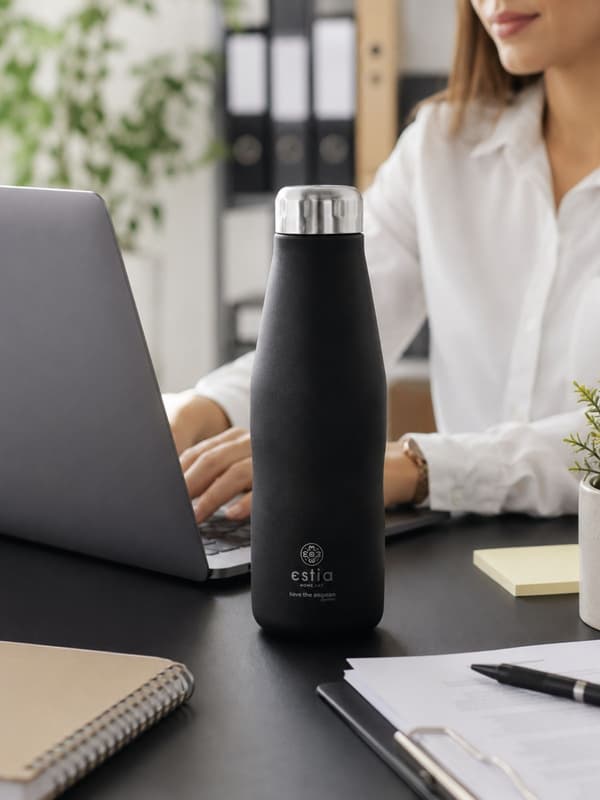 500 ml termosflaska i midnattssvart