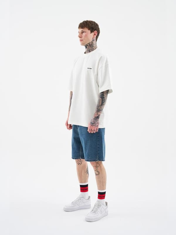 Herr Mörkblå Jeansshorts MyStars Blå Basic 31