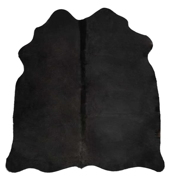 vidaXL kohudstæppe, sort, 150x170 cm