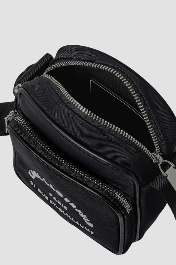 Karl Lagerfeld sort nylon herrepung