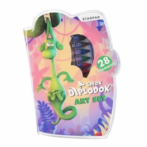 Diplodocus kunstsæt 28 dele