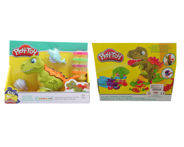 DINOSAURIEPLASTDEG + TILLBEHÖR
