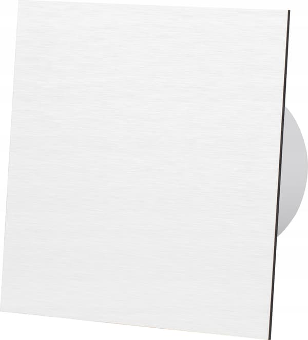 dRim 100 TS Timer-ventilator Børstet aluminiumsventilator plus panelsæt
