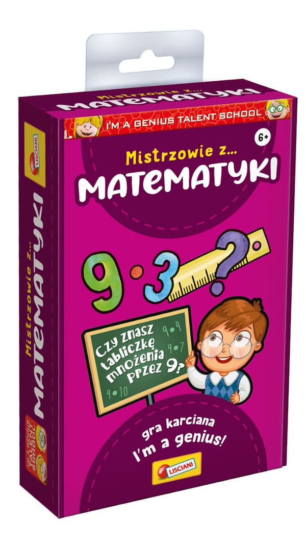 Lisciani. Jeg er et geni. Master i matematik