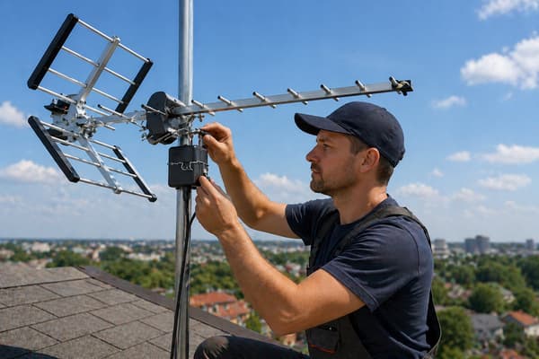 DVB-T WZ-1 HD Red Eagle 20dB lineær forstærker