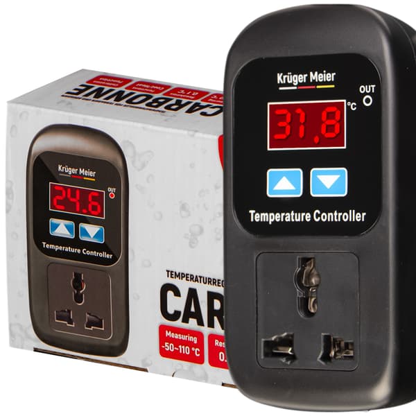 Kruger Meier Carbonne - elektronisk termostat