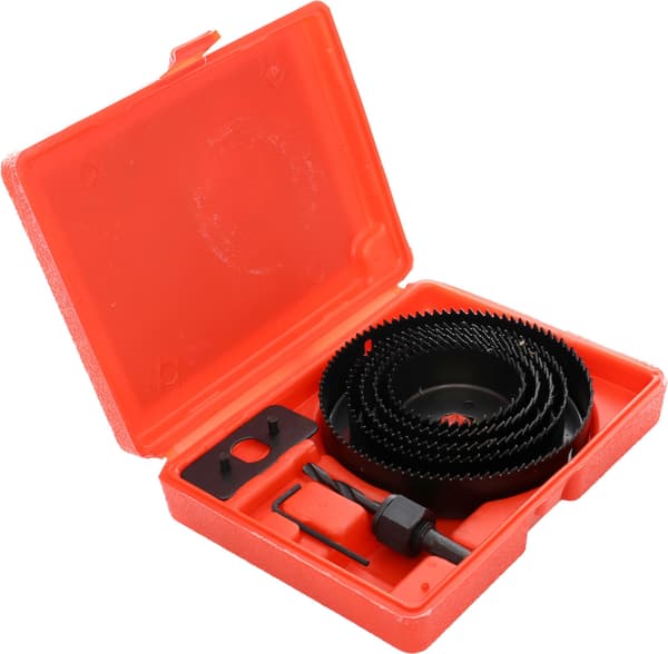 Hulsave til træ 64-127 mm 8 stk. KD10279