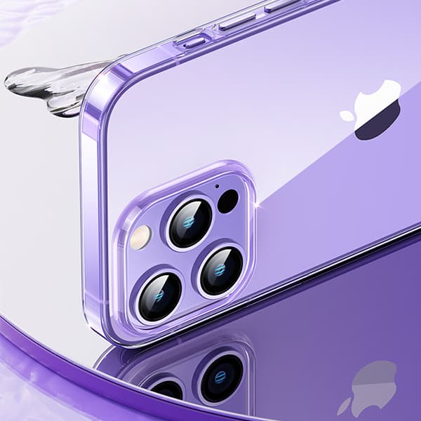 USAMS iPhone 14 Pro Maxin pääkotelo, läpinäkyvä