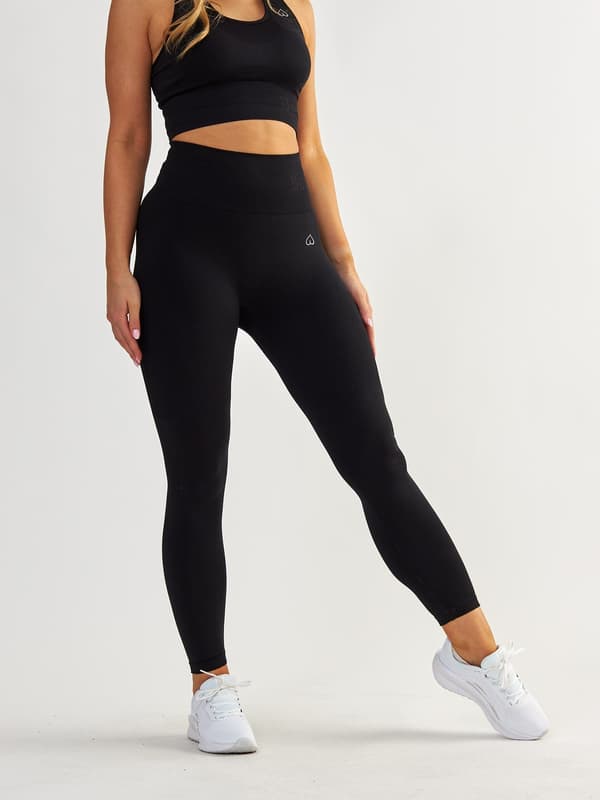 Svarta Shaping Leggings - Body Boost S