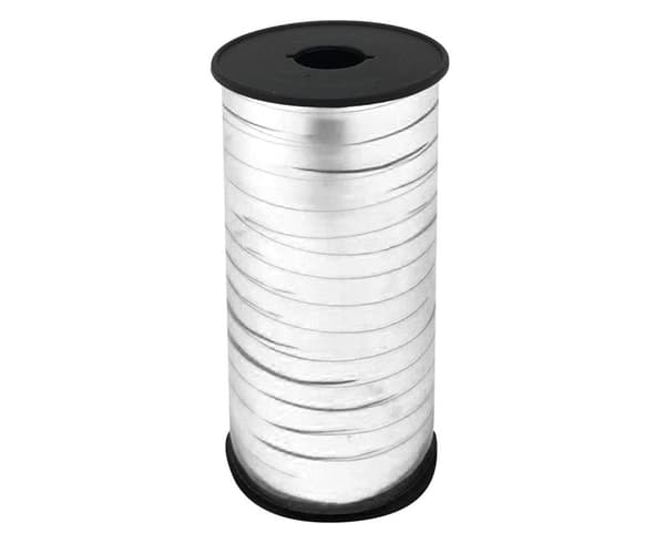 Metalliskt silverband 92m
