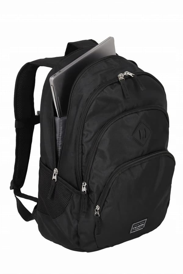 PL144 Travelite Basic-rygsæk til bærbar computer, skole, turist, by