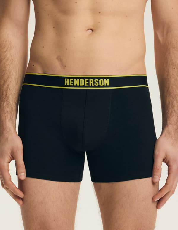 Bee Boxershorts 2-pak Henderson | Sort M
