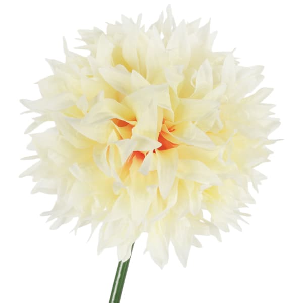 Kunstig hvidløg, cremefarvet - Højde 78 cm