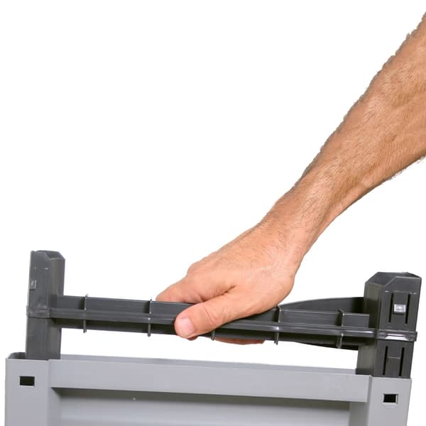vidaXL Plastskåp, 68x39x92 cm