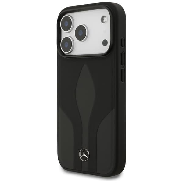 Mercedes The Move MagSafe-etui i læder til iPhone 17 Pro, sort