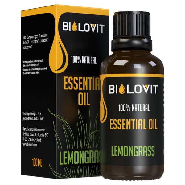 Bilovit Citrongräs eterisk olja - 100 ml