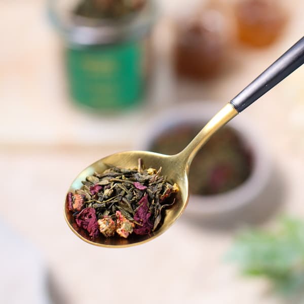 BLOMSTER SENCHA - GRØN TE - GODE NOTER 60G