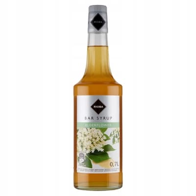 Bartenderens hyldeblomstsirup 700ml - Rioba
