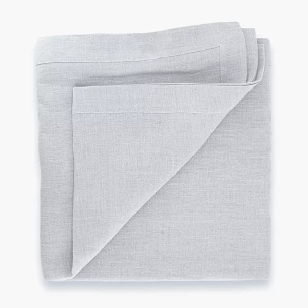 DUKA LYCKLIG duk 140x250 cm 100% linne vit