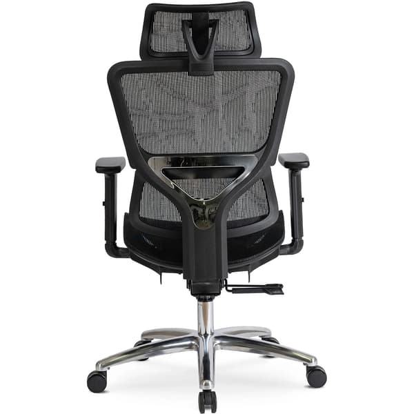 ROYAL Sort Moderne Ergonomisk Drejelig Kontorstol