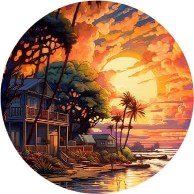 Maalaa numeroiden mukaan. Ocean House