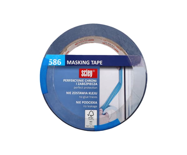 Blå Scley maskeringstejp 48mm x 33m *586*