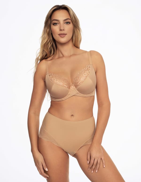Passy Högmidjade Trosor 2-Pack Henderson | Svart, Beige M