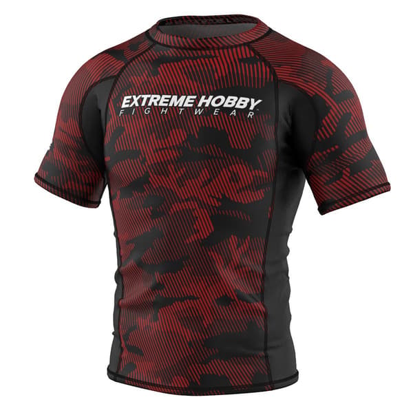 Herre kortærmet rashguard HAVOC S SORT