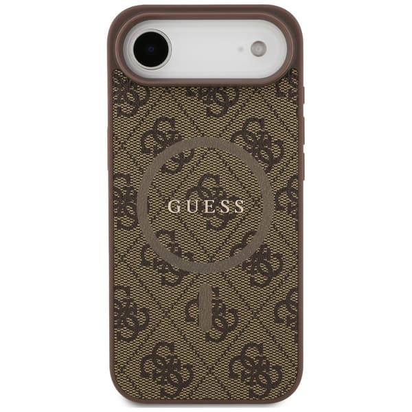 Guess 4G Ring Classic Logo MagSafe-etui til iPhone Air, brunt