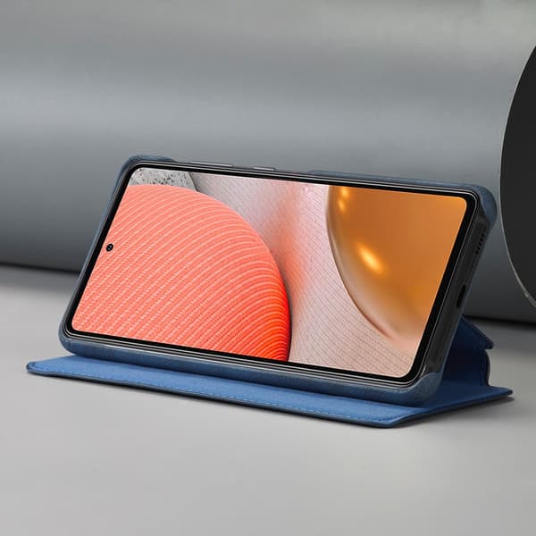 Flipfodral för Samsung Galaxy A52 5G / 4G, LC.IMEEKE, blå