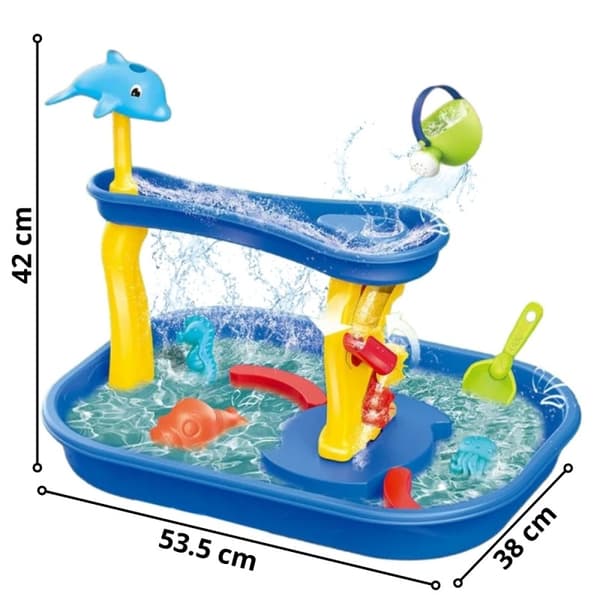 Woopie Vattenbord Delfin Vattenfall 11 Delar 53682