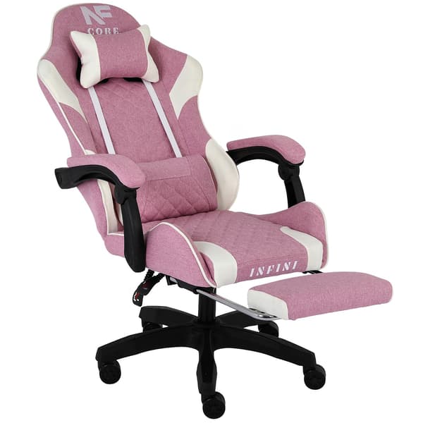Nojatuoli Core Pinkki/Valkoinen