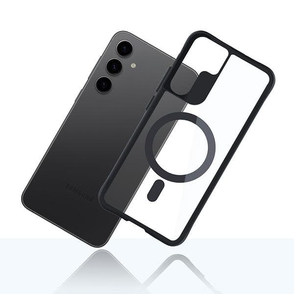 3mk Satin Armor-cover MagSafe til Galaxy S24, sort
