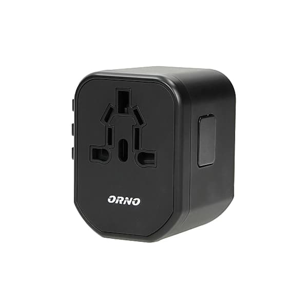 Universal rejseadapter USA UK USB-oplader til stikkontakt