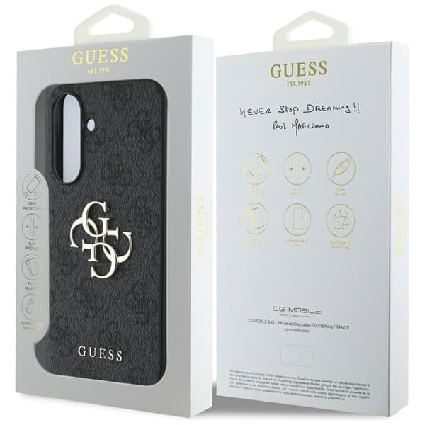 Guess Big 4G Logo Classic Logo cover til Galaxy A36, sort