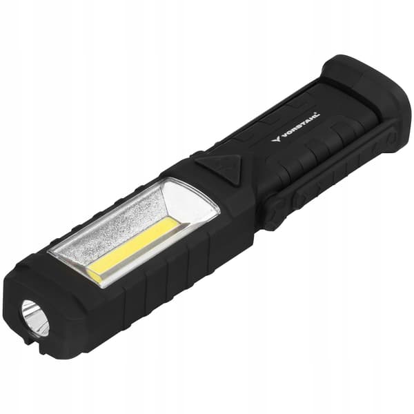 Multifunktionel COB LED-lommelygte Værkstedsarbejdslampe 3xAAA Vorstahl