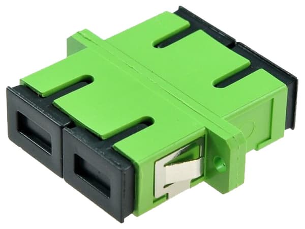 Single-mode fiberoptisk adapter SM SC/APC duplex Alantec