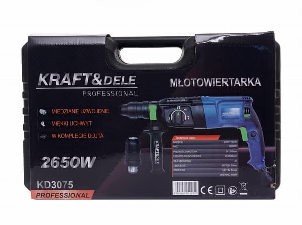 Iskuporakone 2650W KD3075