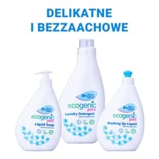 Ecogenic puhdas nestesaippua, hajusteeton, 500ml