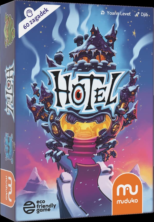 Hotel. 60 gåder. Brætspil. Muduko