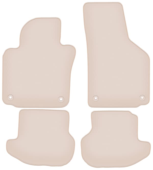 PREMIUM beige gulvmåtter til: Volkswagen Eos cabrio 2005-2015