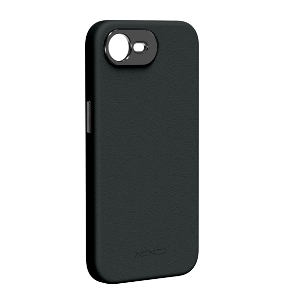 Yaxo Läderfodral Gear Slim MagSafe iPhone 17e Dusty Black