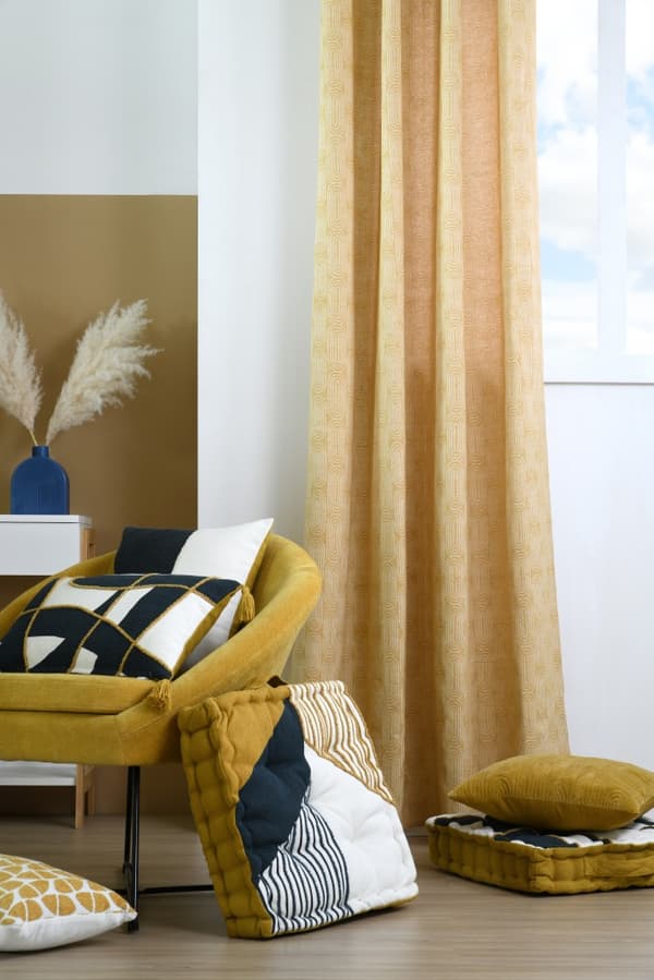 PAXTON pude 40x40 sennep