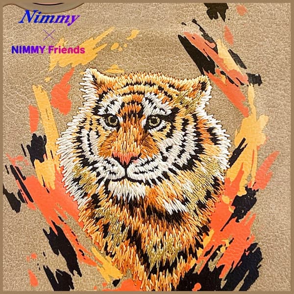 Nimmy Tiger MagSafe-etui til iPhone 16, lysebrun