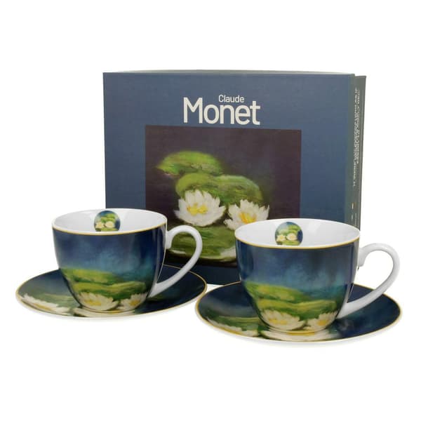 Set med 2 Monet Näckrosmuggar 270 ml