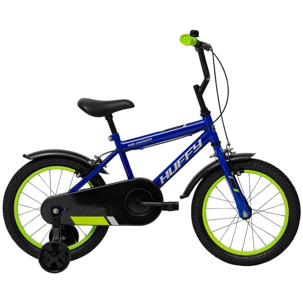 Huffy Pro Thunder 16-tommer børnecykel blå-grøn